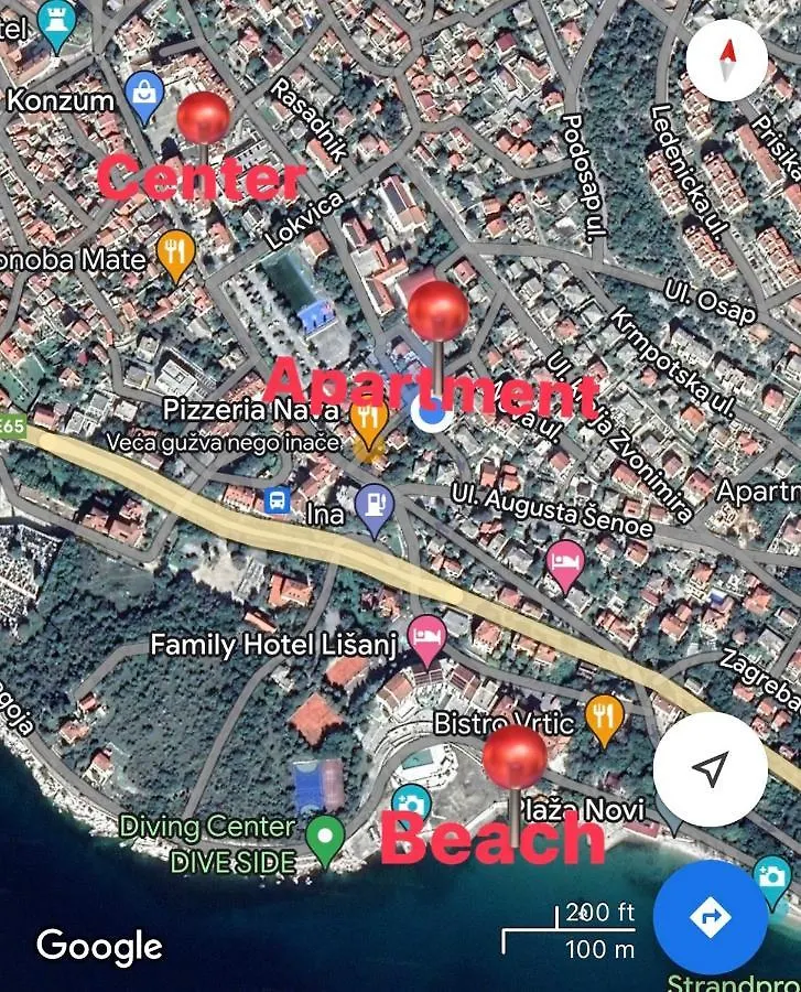 Tesoro Apartman 2+1 Novi Vinodolski Croatia